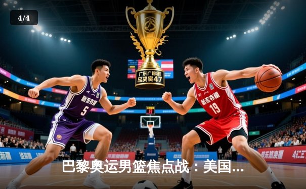 巴黎奥运男篮焦点战：美国队惊险战胜法国，杜兰特38分统治加时 - 4